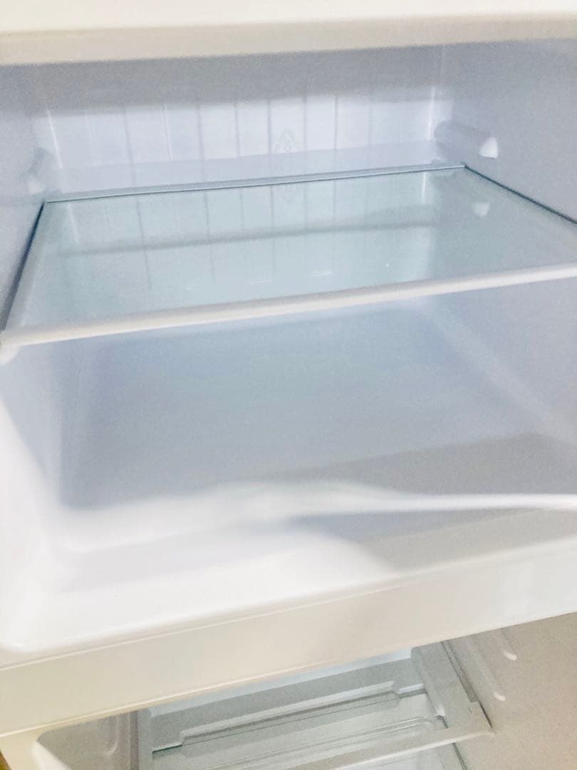 ① 冷凍冷蔵庫 2ドア SHARP 128L SJ-H13E-S 2019年