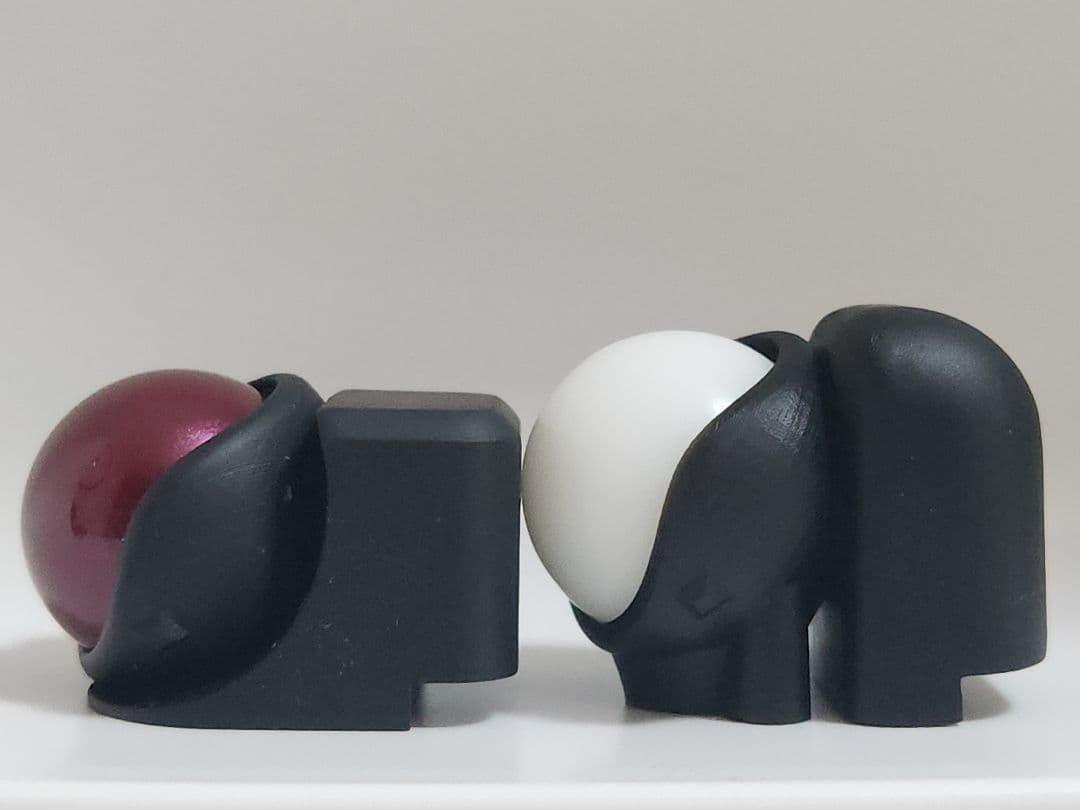 Glove65tb 完成品 低背トラボ ロープロファイル 無線接続 ホワイト