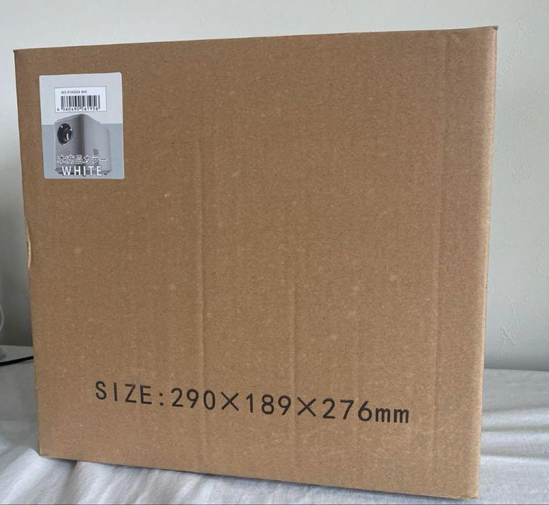 「新品」ワイヤレス接続LEDプロジェクター第4世代　エアリアミラーレス