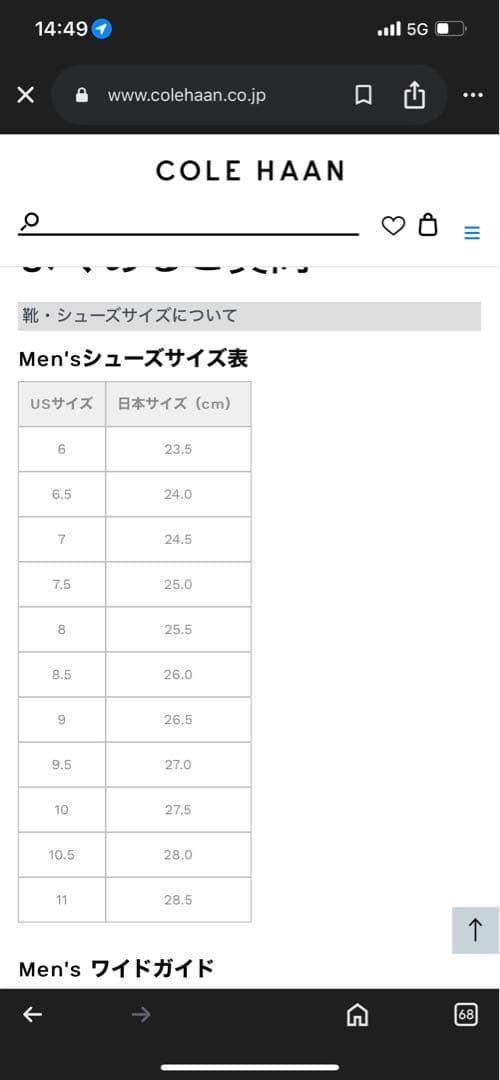 COLE HAAN アメリカンクラシックス ロングウィングオックスフォード