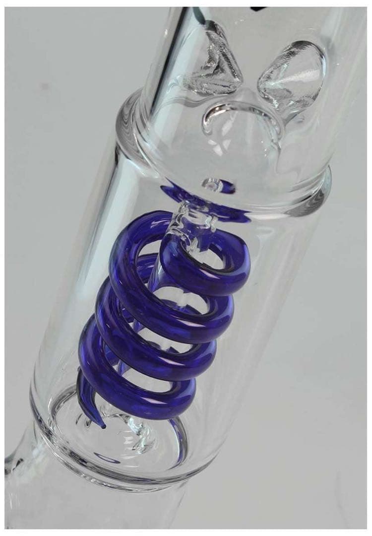 ☆送料無料☆ 高濾過 ガラスボング 高さ約39cm 水パイブ