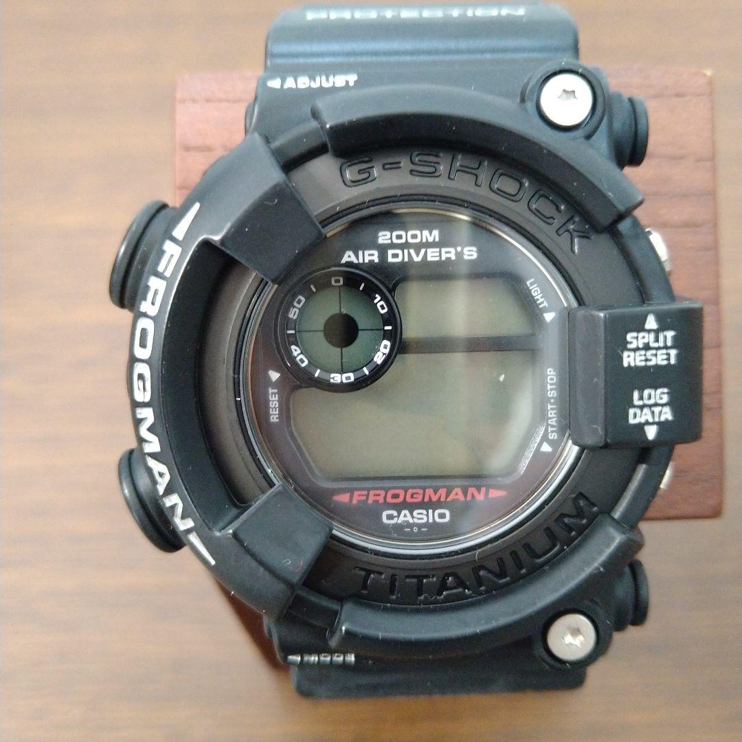 【ジャンク】G-SHOCK フロッグマン DW-8200Z-1T ベルト破損
