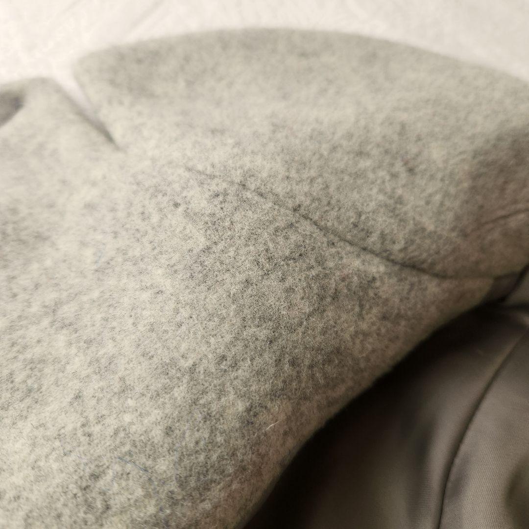 [美品]グリーンレーベルダブルテーラードコート　SPINT　ライトグレー