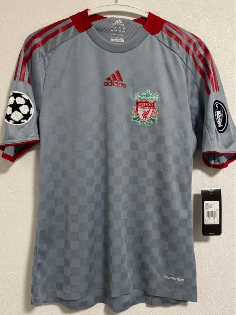Liverpool ジェラード 08-09 away CL オーセンティック