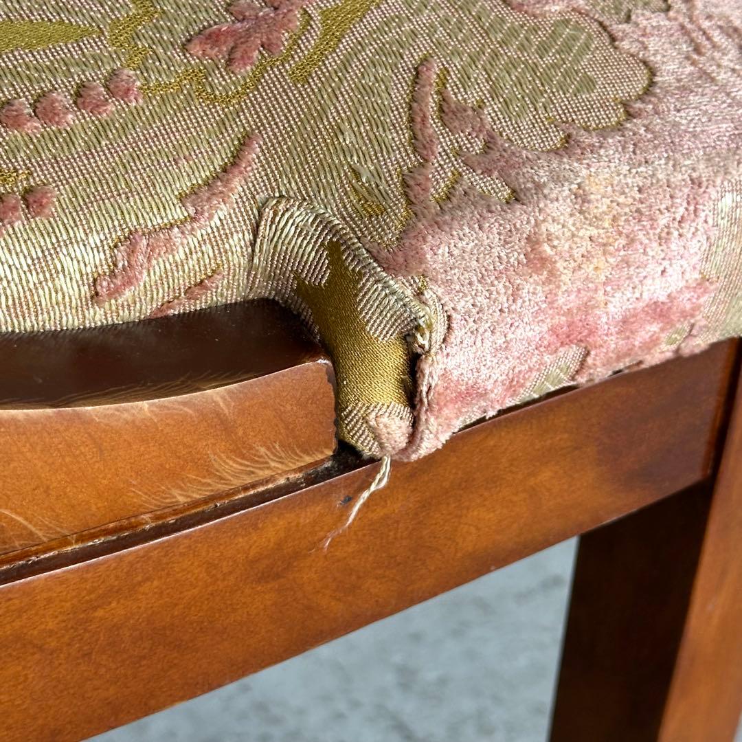 ✦ネオクラシカル様式✦透かし彫り×メダリオン装飾 ダイニングチェア アンティーク