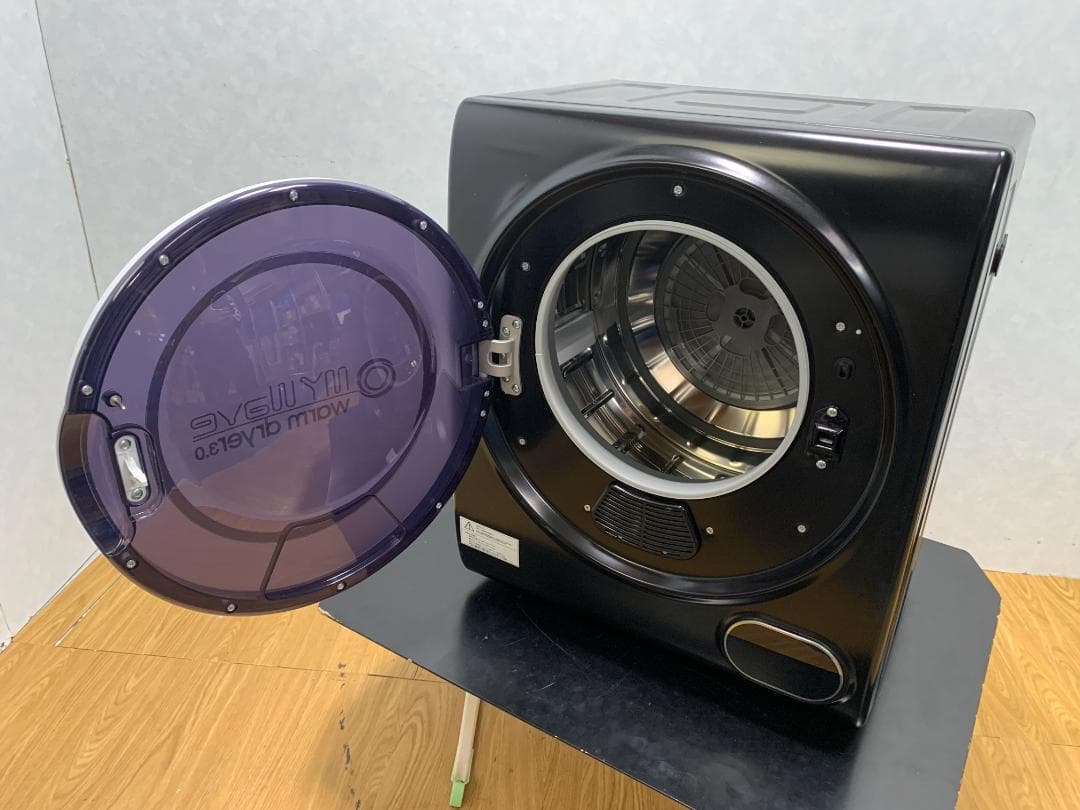 K★★055 ケーズウェーブ 衣類乾燥機 WARMDRYER3.0 ブラック