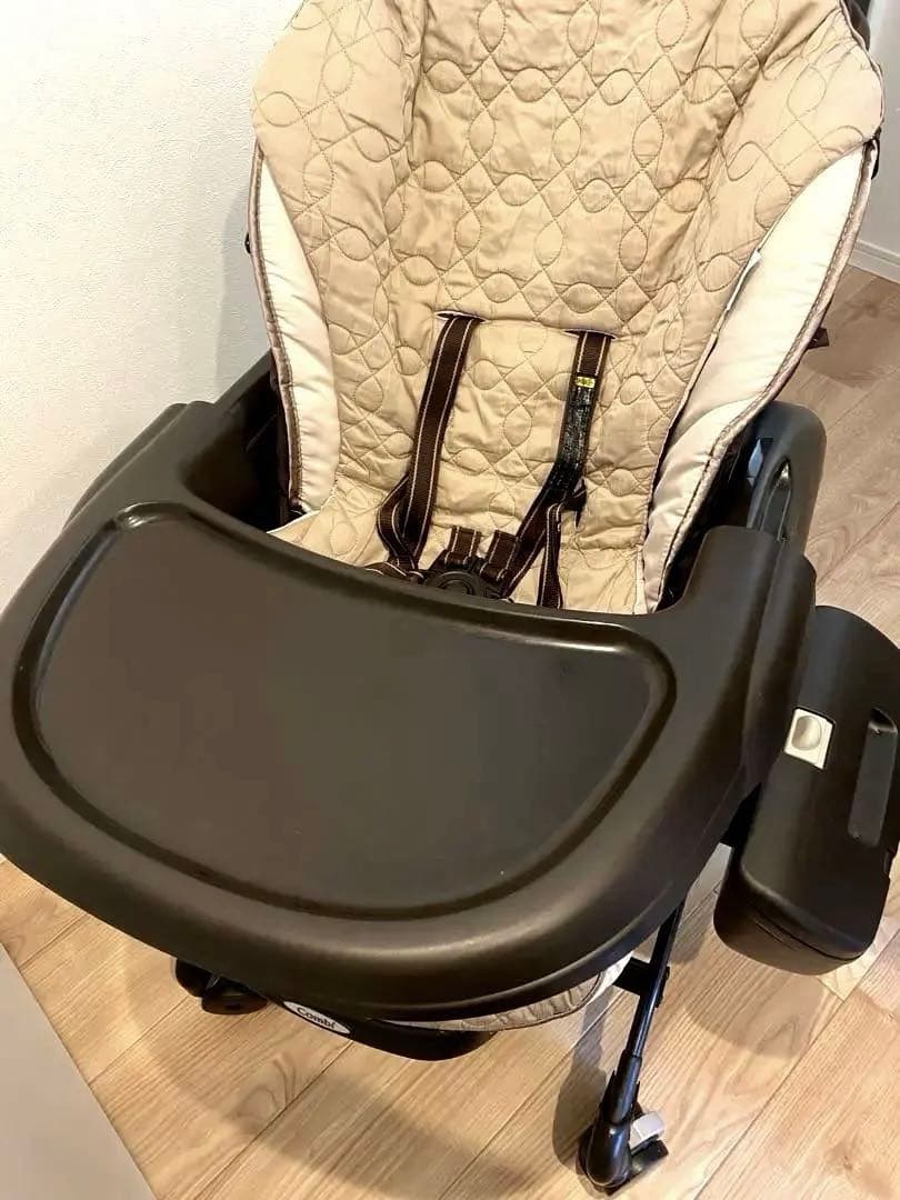 Combiネムリラ オートスウィングハイローチェア 電動 (ブラウンベージュ)