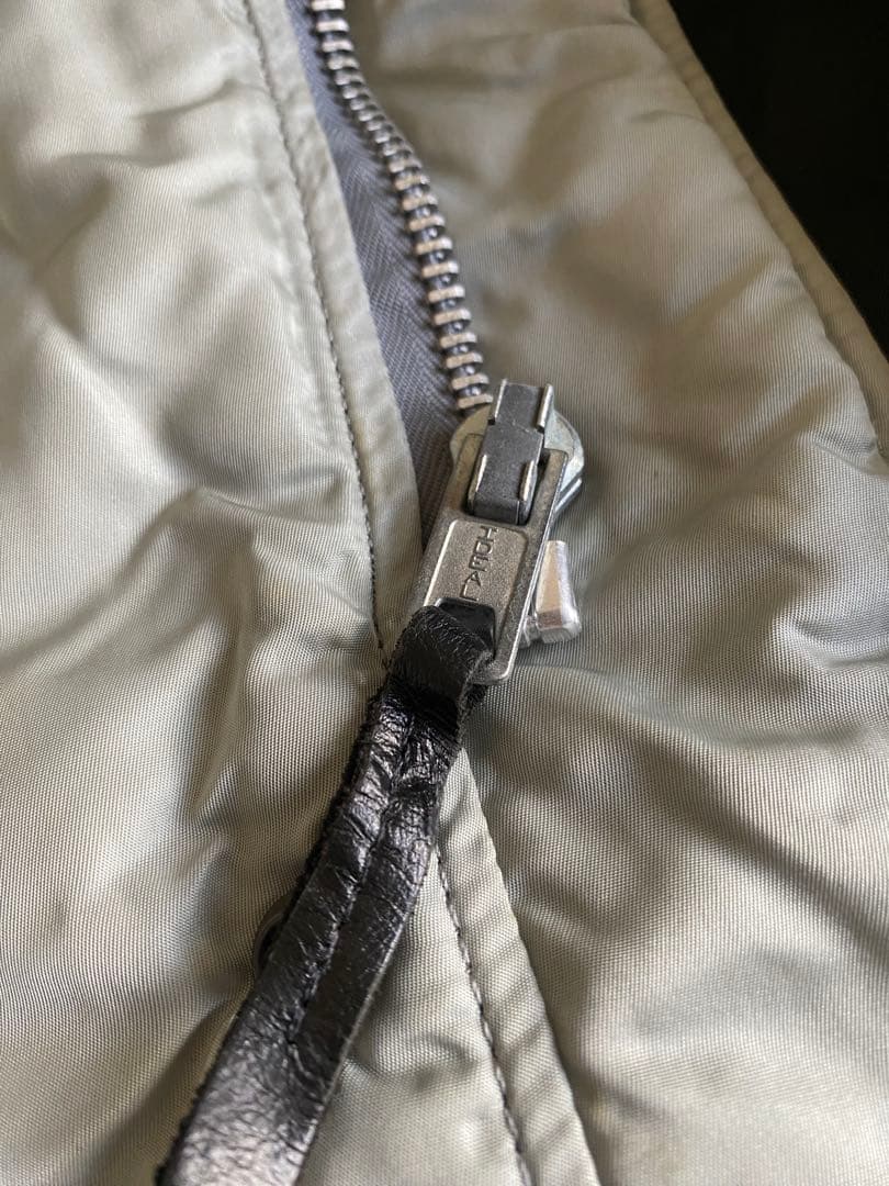 80s 3本線 USA製 旧タグ ALPHA N-3B シルバー