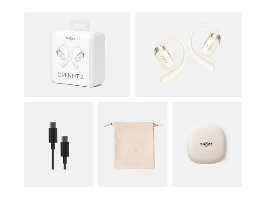 新品未開封　SHOKZ OPENFIT 2 ワイヤレス　イヤホン