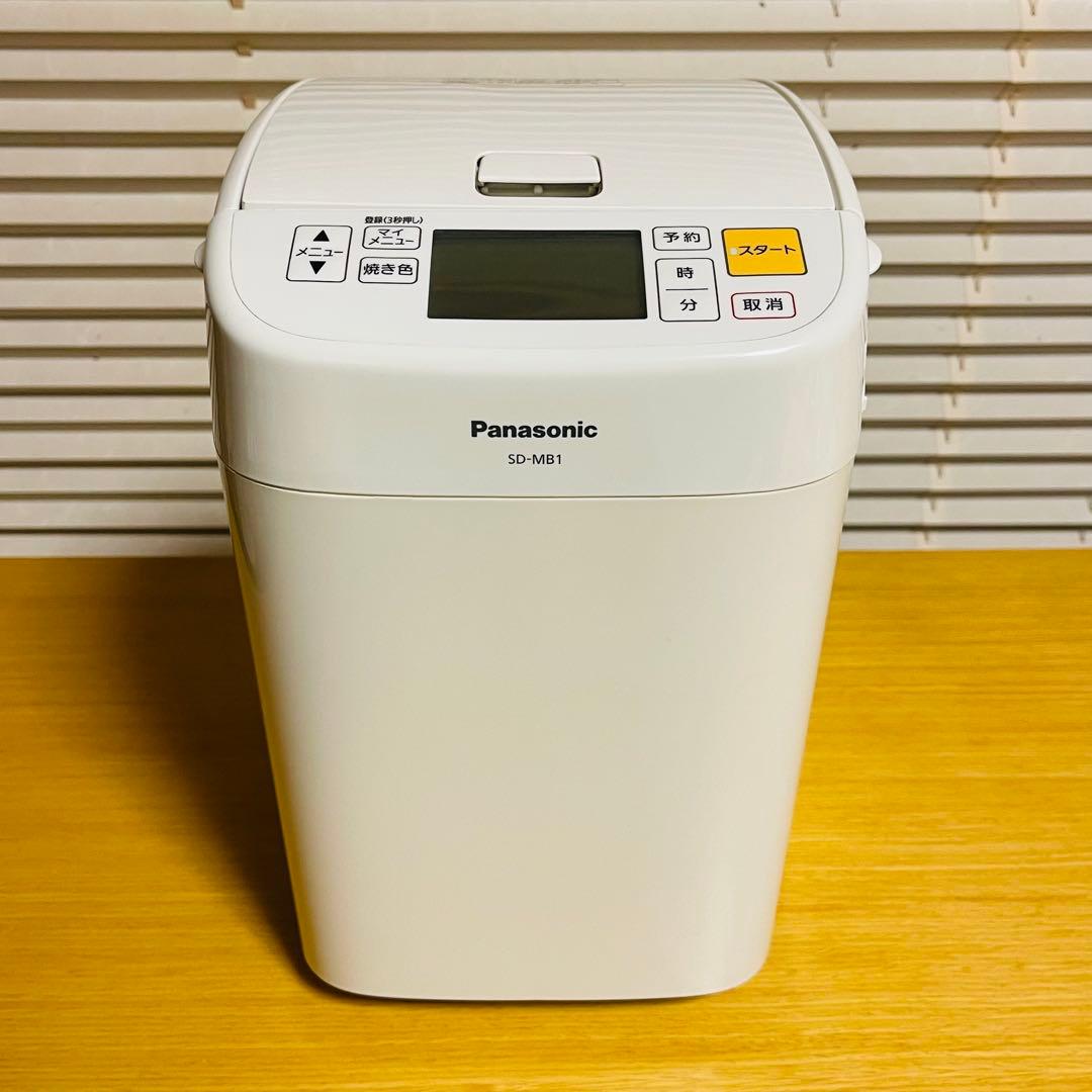 【6row】Panasonic ホームベーカリー SD-MB1-W