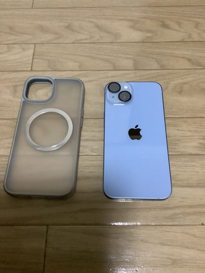 Apple iPhone 14 本体 ブルー256gb 美品 SIMフリー86%