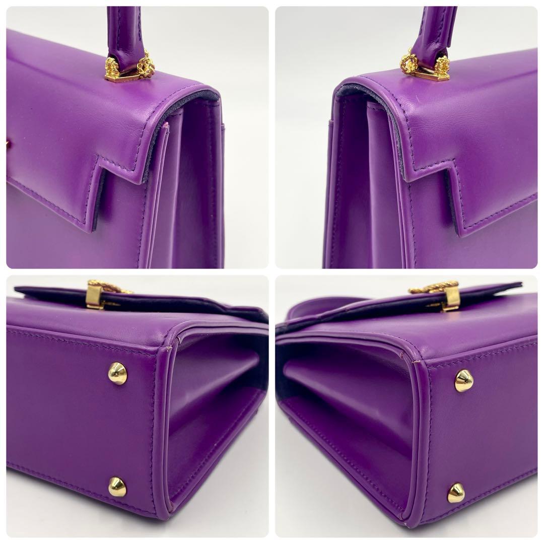 【定価45万・極美品】ロウナーロンドン ジュディ ハンドバッグ 2way 希少色