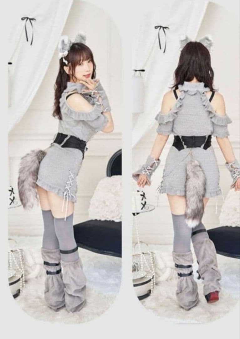 【完売品】マリームーン メルティニット ウルフ