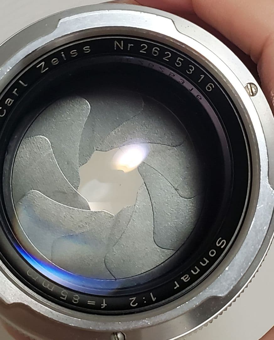 85㎜ F2 コンタレックス Zeiss ゾナー Contarex