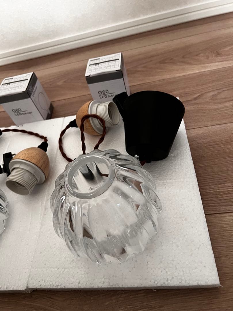 美品　ペンダントライト3個　購入時15800円