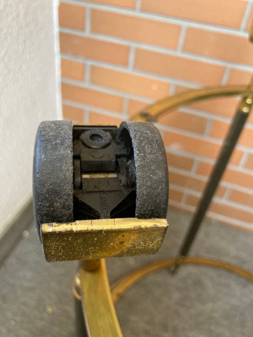 キッチンワゴン　ガーデニング雑貨アンティーク　フラワースタンド　ジャンクガーデン