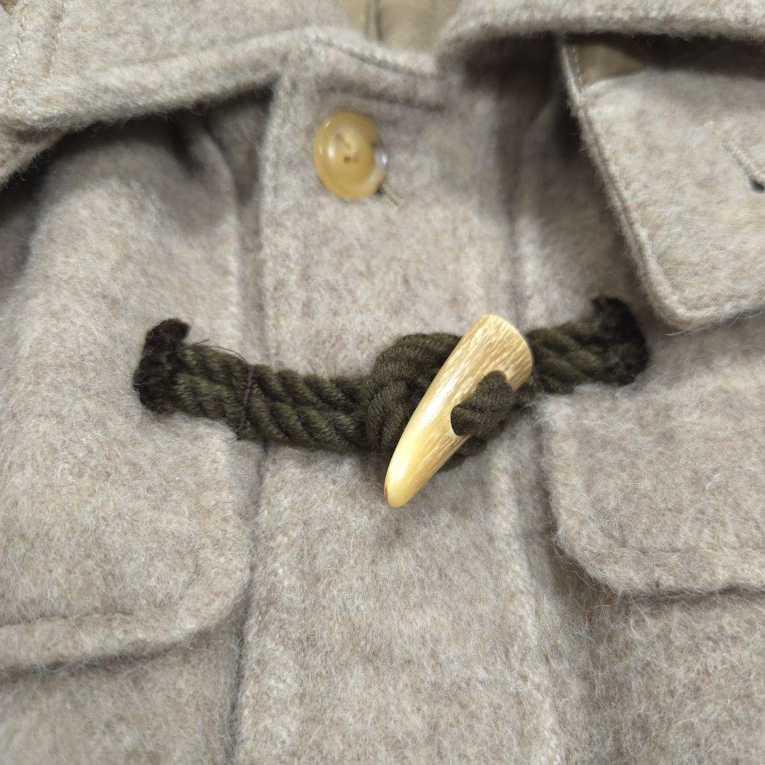 Iroquois イロコイ 2 ダッフルコート フード ウール アルパカ