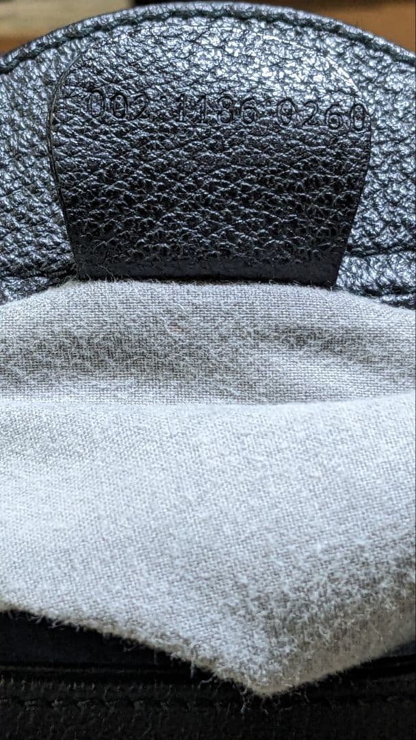 GUCCIバンブースエードバックダイアナ黒　　　　　　　　　完全リペア済み