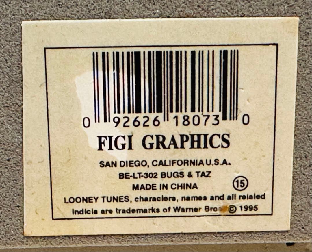 【LOONEY TUNES】ルーニー・テューンズ　バックスバニーブックスタンド