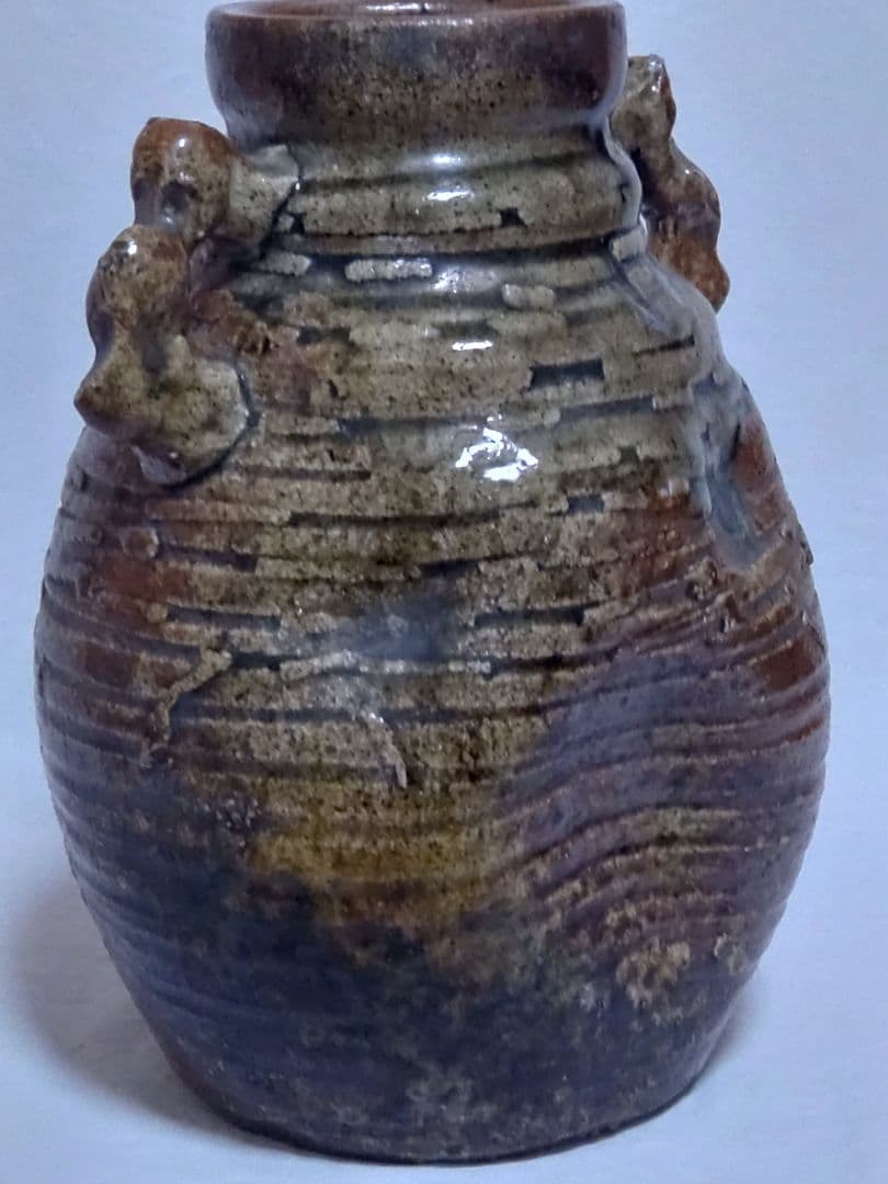 古物　信楽焼　伊賀焼　花入れ　飾り壺