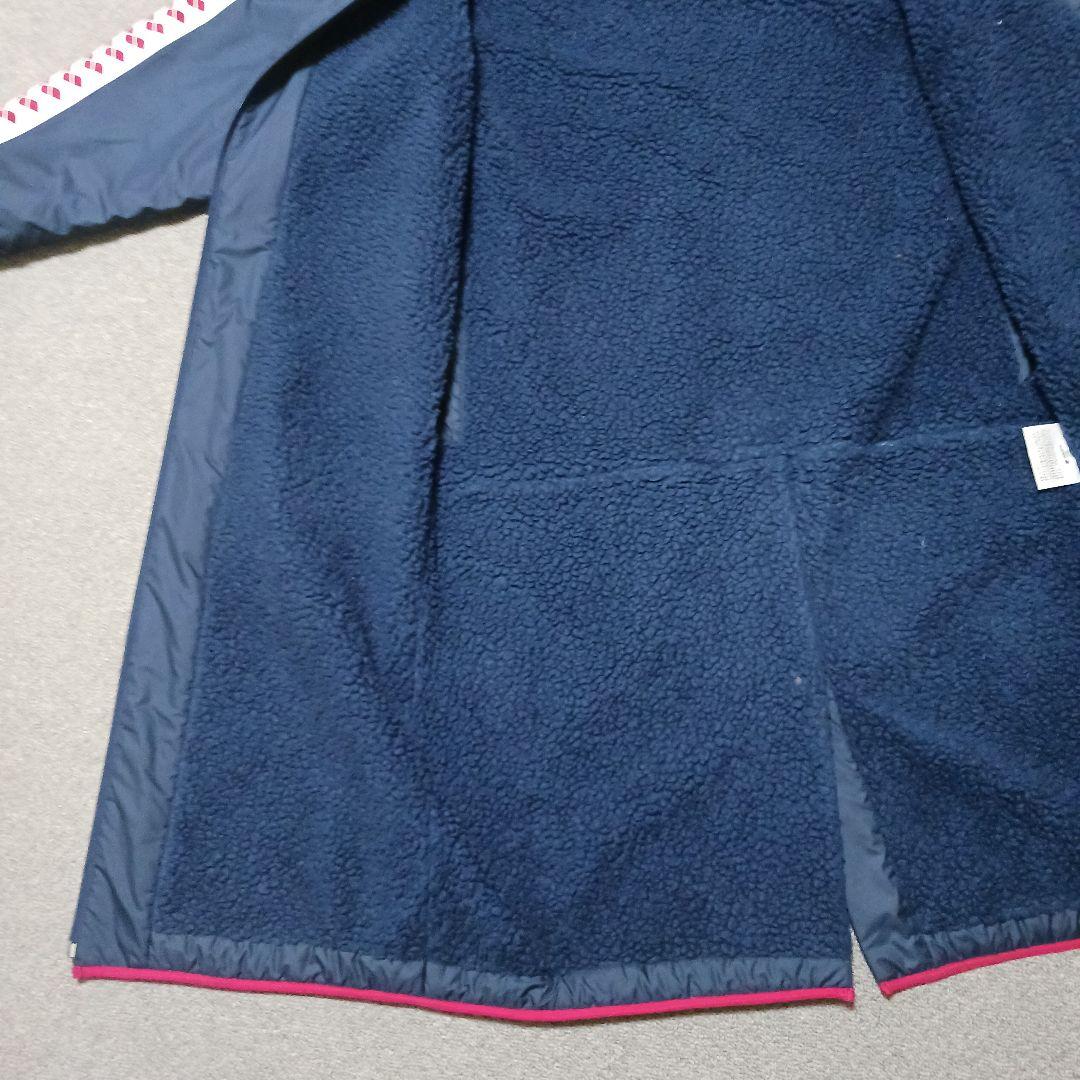 【arena】 フード付きベンチコート　起毛　競泳　サイズＬ