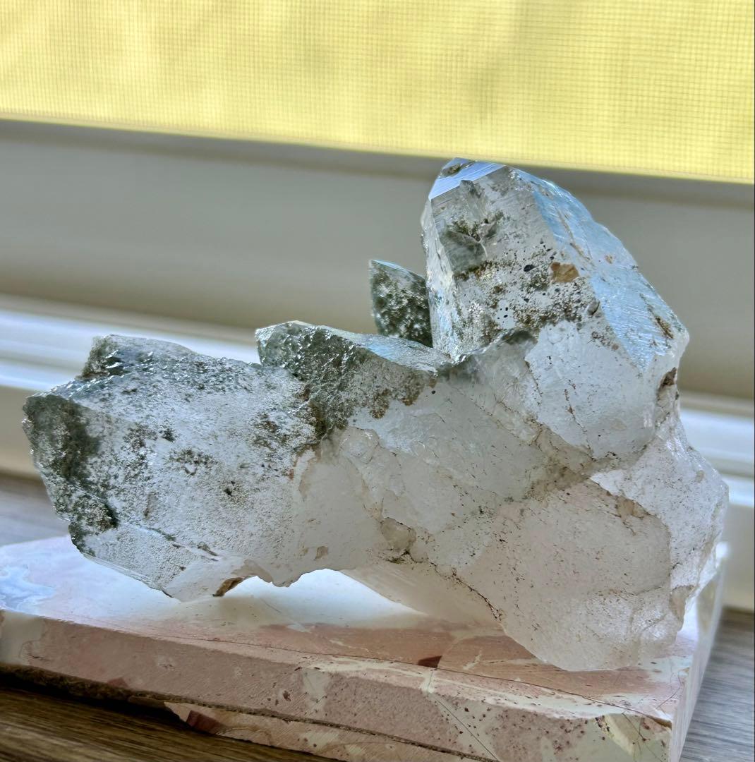 ガネッシュヒマール産 ヒマラヤンクォーツ クローライト