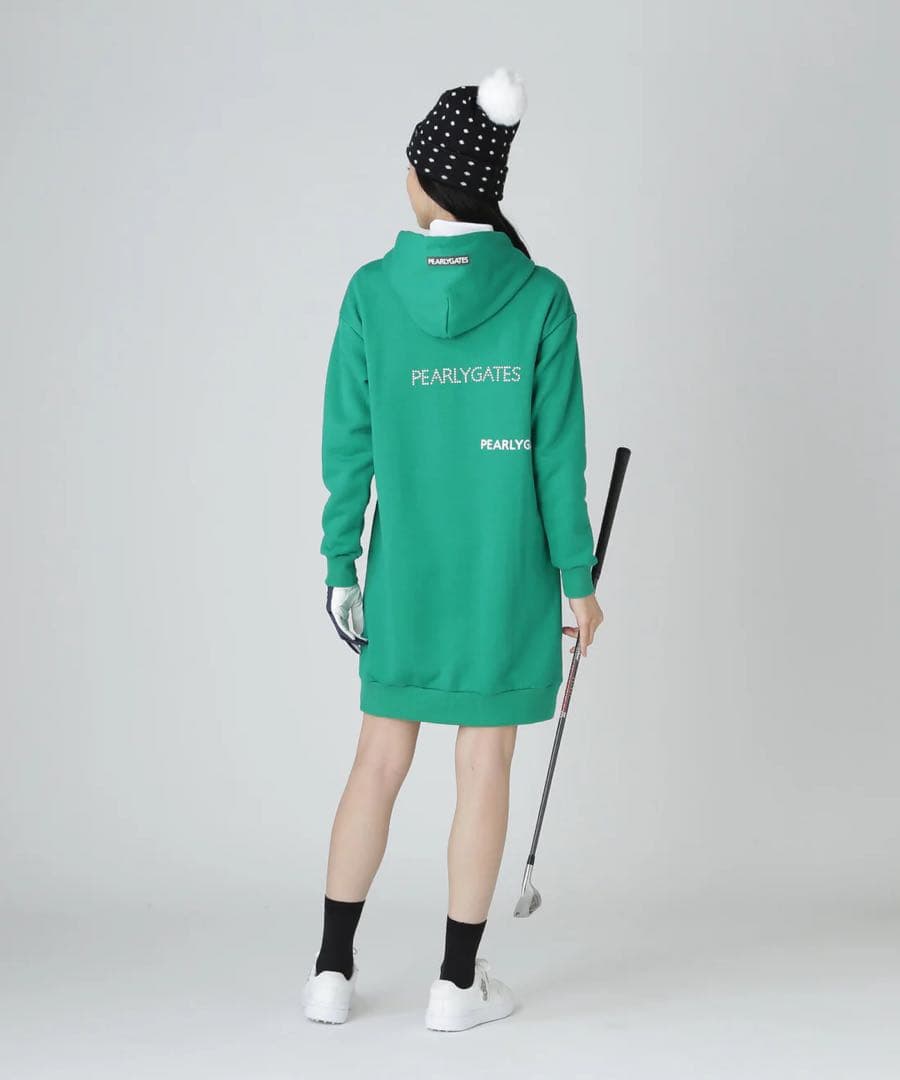 パーリーゲイツ　新品　2号 グリーン　ワンピース