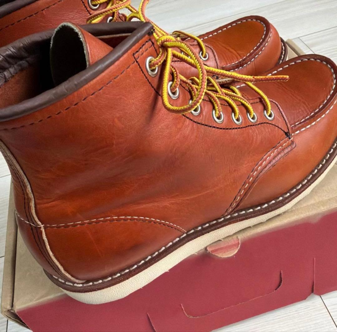 極美品　数回のみ着用　レッドウイング　REDWING 6インチクラシックモック