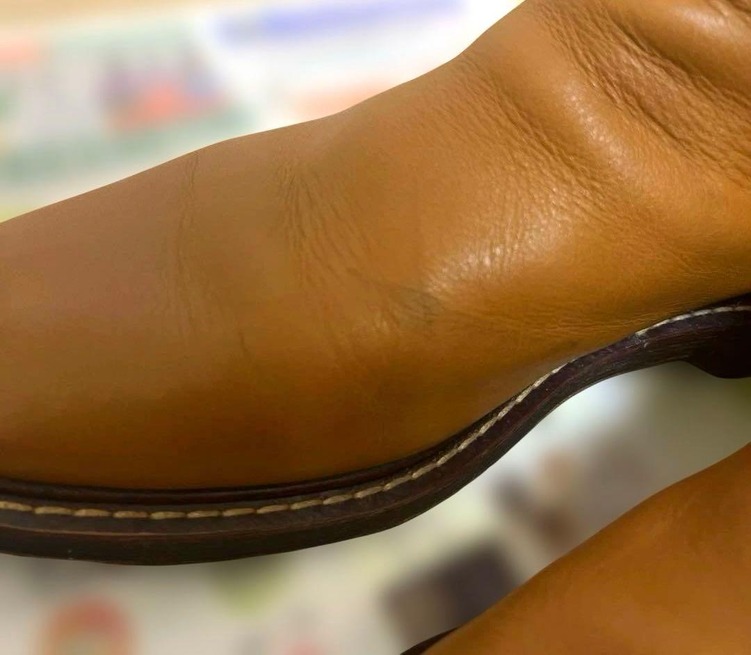 ドクターマーチン　キャメル　レザー サイドゴアブーツ２6cm