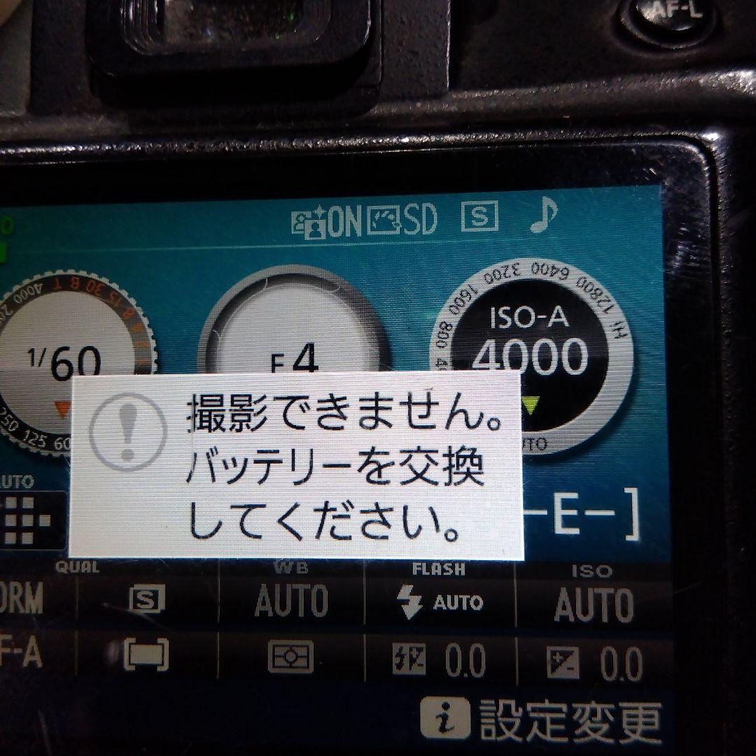 動作確認済み　ニコン　Nikon D3300　バッテリー付属