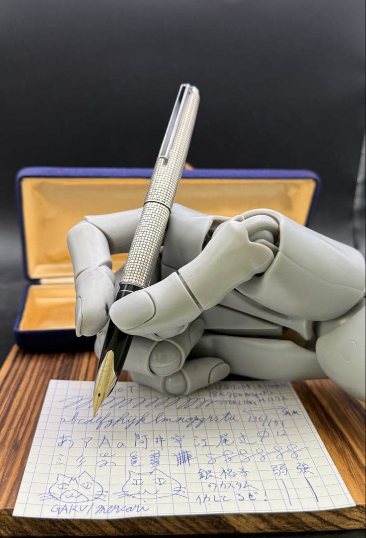 Pilot 万年筆 カスタム KS-1000SS STERLING SILVER