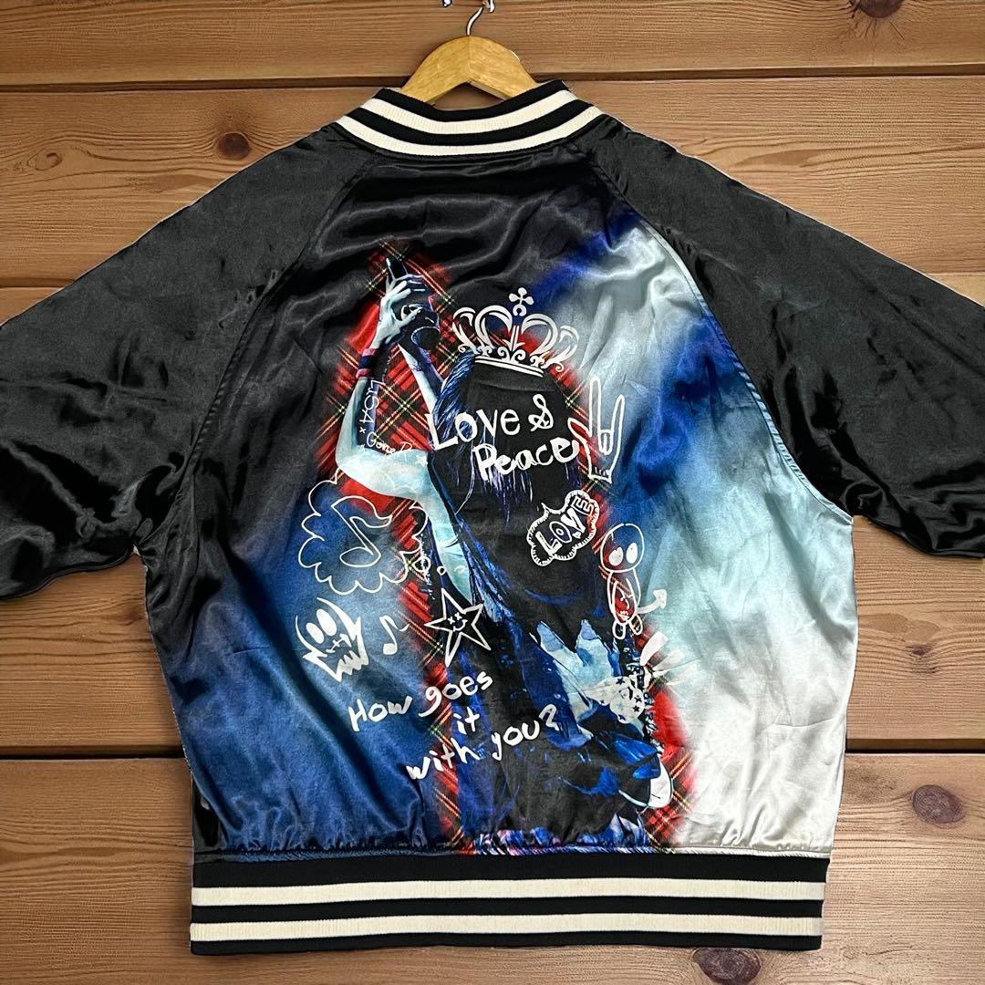 LiSA × GoneR リサ × ゴナー　コラボ リバーシブル　スカジャン　L