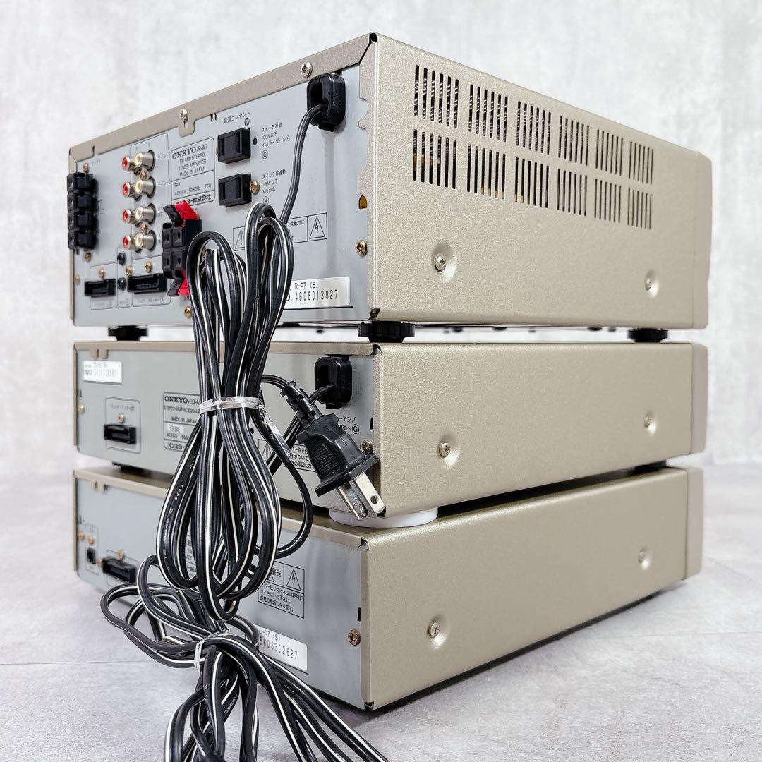 V696 ONKYO ESSAY C-A7 EQ-A5 R-A7 3台セット