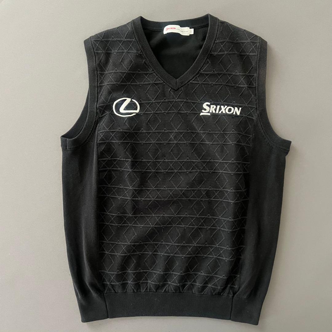 スリクソン　レクサス　ニット　ベスト　メンズ　ゴルフ　SRIXON LEXUS