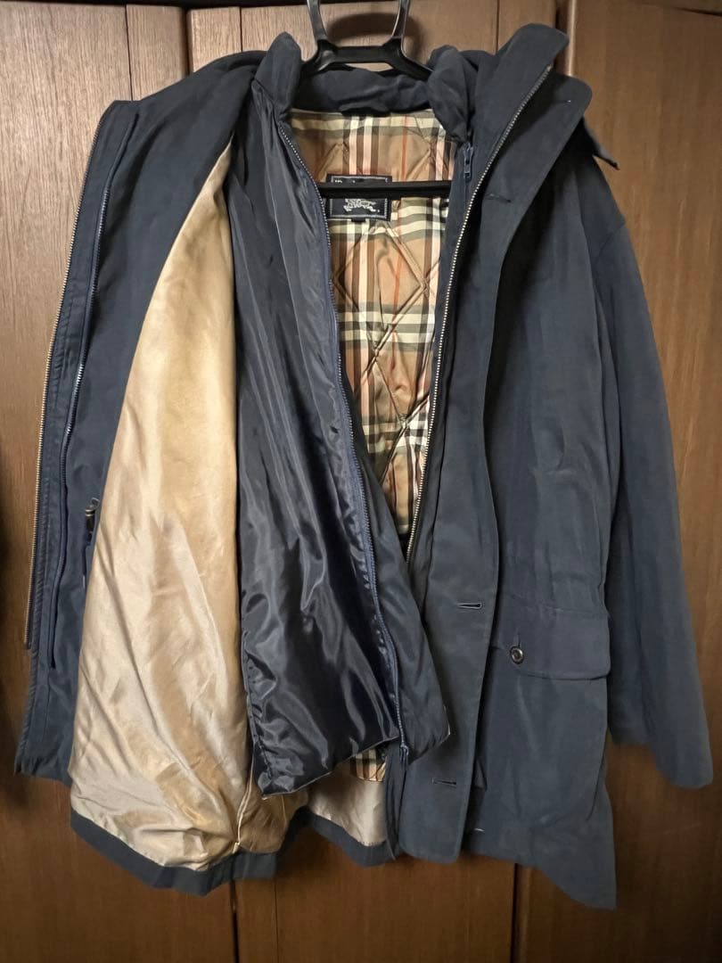 90s Burberrys ダウンライナー着脱式 コート LY ノバチェック