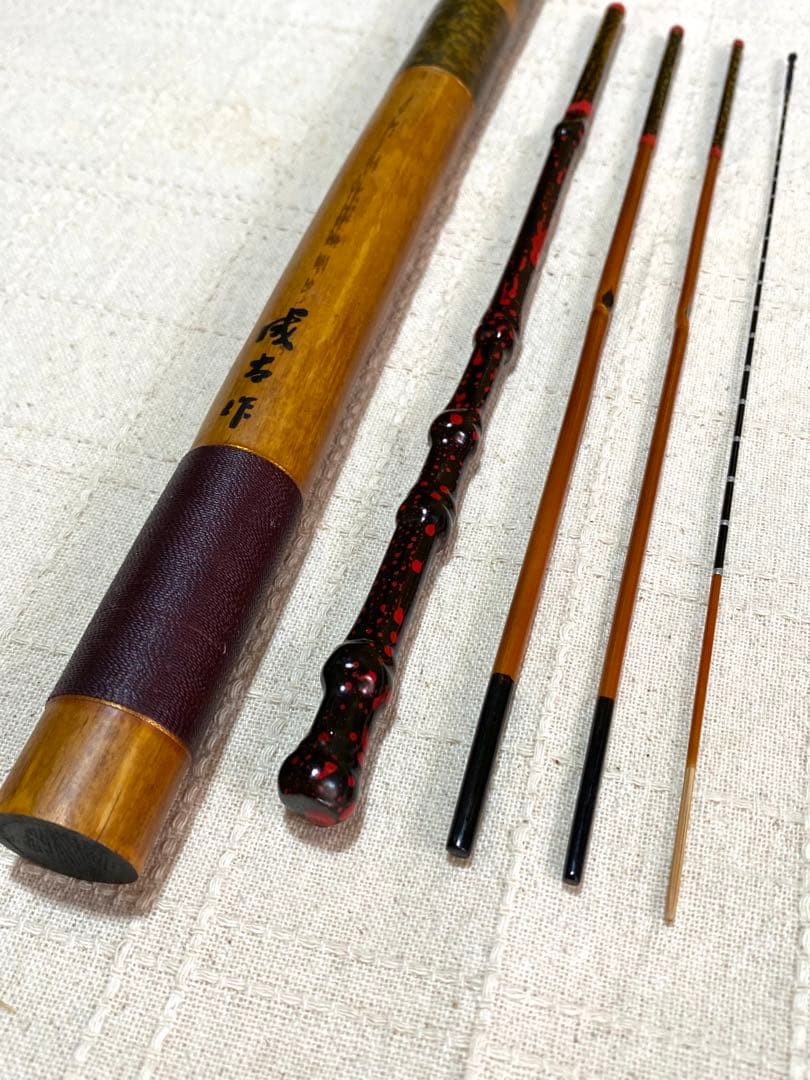 タナゴ竿　鮒竿　マブナ　竹竿　和竿