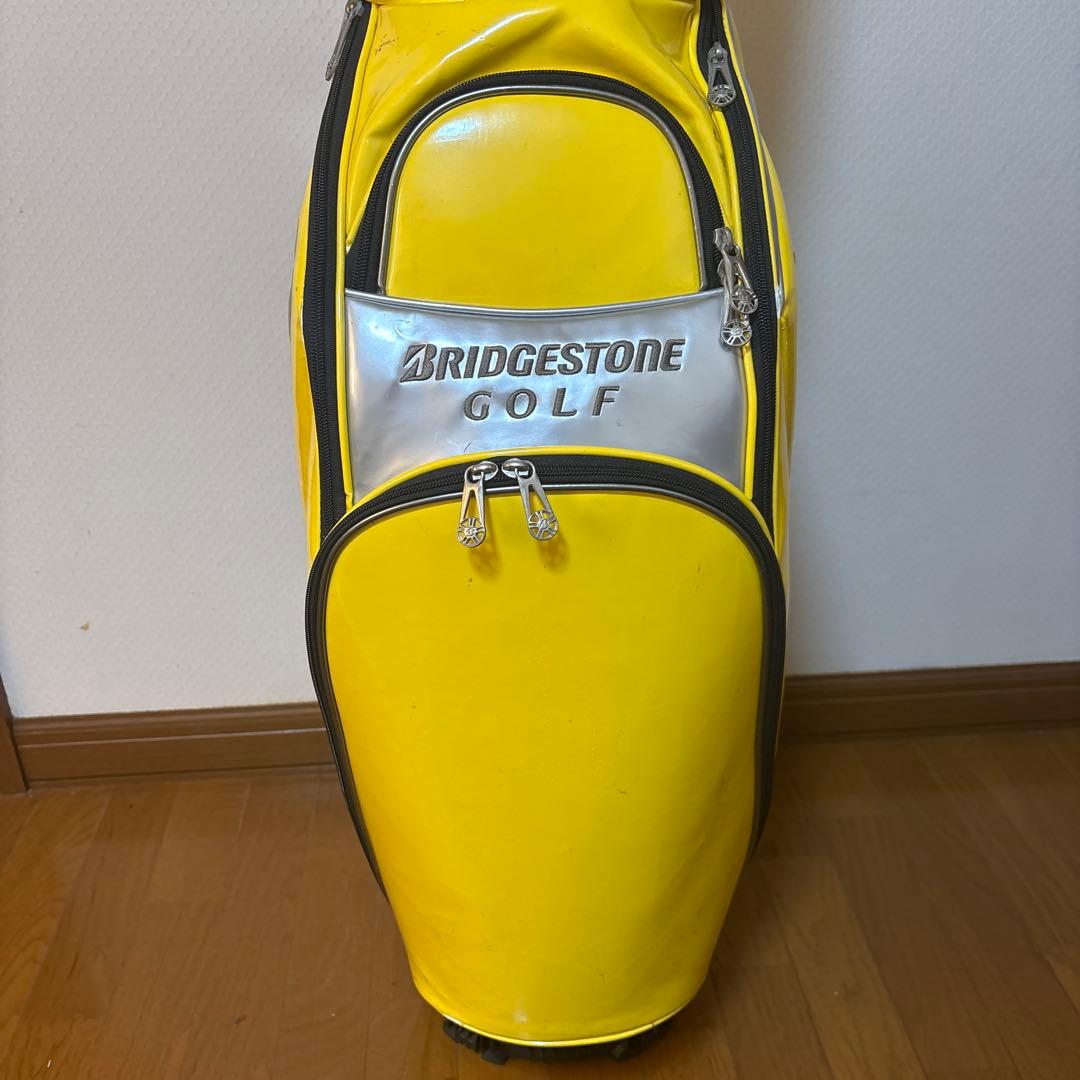 BRIDGESTONE TOUR B キャディーバック　イエロー