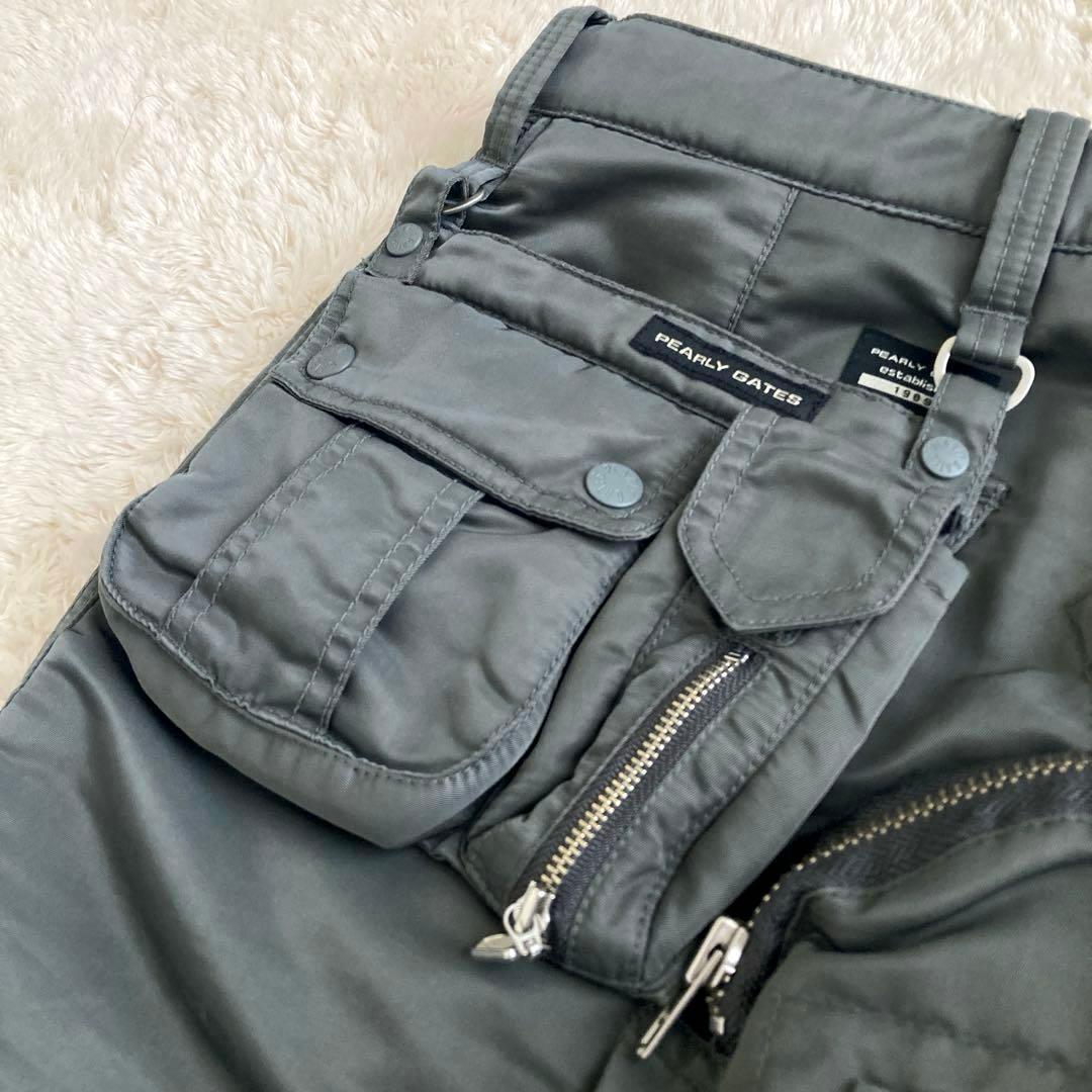 美品！PEARLY GATES ミニスカート 防風防寒　秋冬　中綿