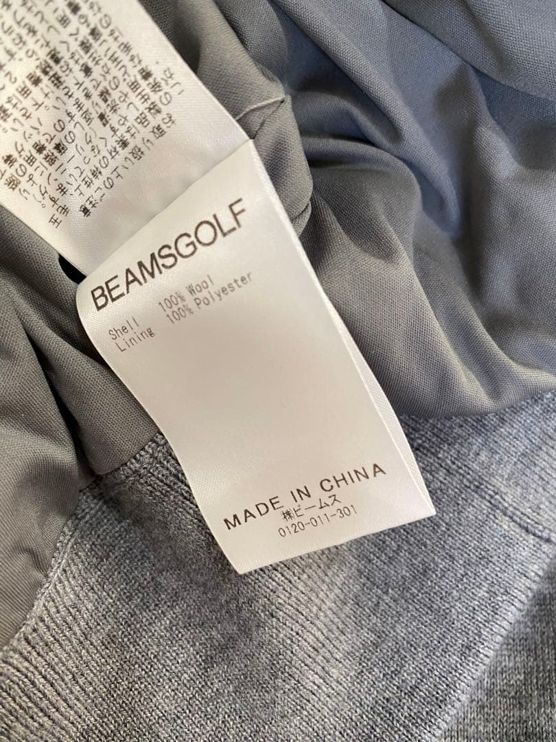 （使用浅・備品）ビームスゴルフ　蓄熱　ブルゾン　ジャケットM