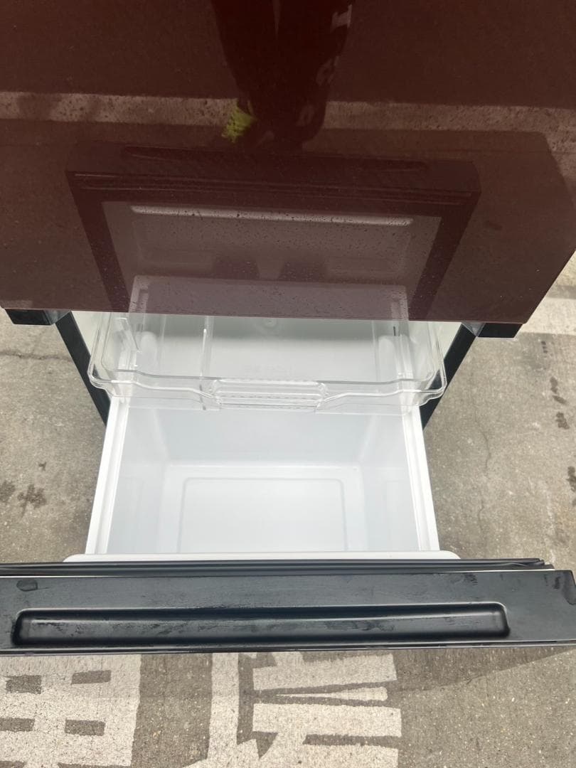 A389◆ハイセンス HR-G13A-BR 2017年製 冷蔵庫 134L 設置