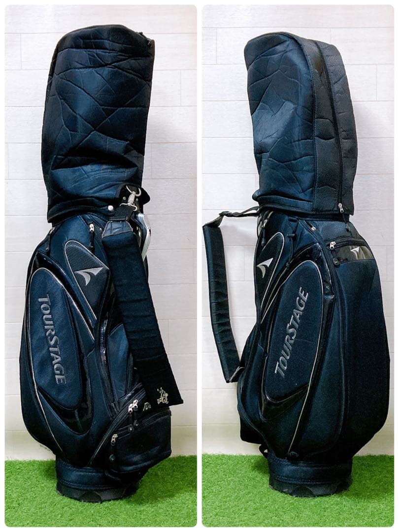 H2.ツアーステージ　初心者オススメ　ゴルフクラブ　メンズセット　右利き　12本