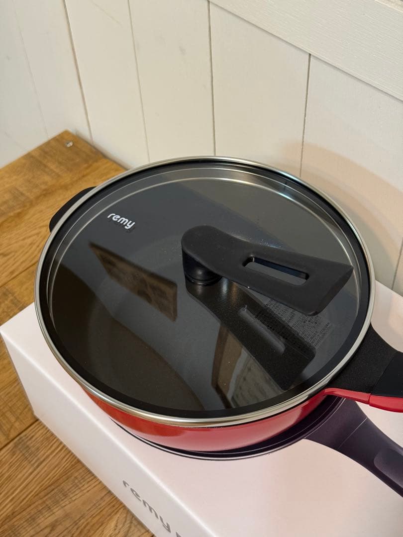 新品 レミパンミニ RHF-402 レッド 20cm