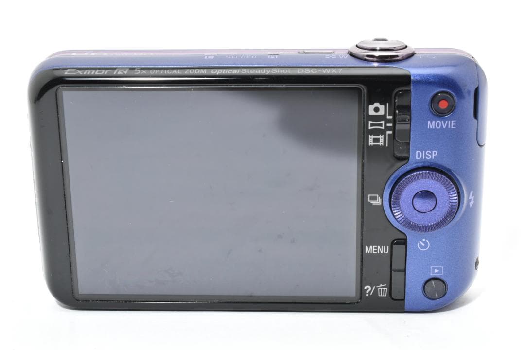 【動作品】Sony サイバーショットDSC-WX7 パープル デジタルカメラ