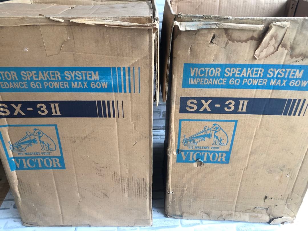 Victor ビクター ステレオスピーカー SX-3 Ⅱ ペア動作品(A1)