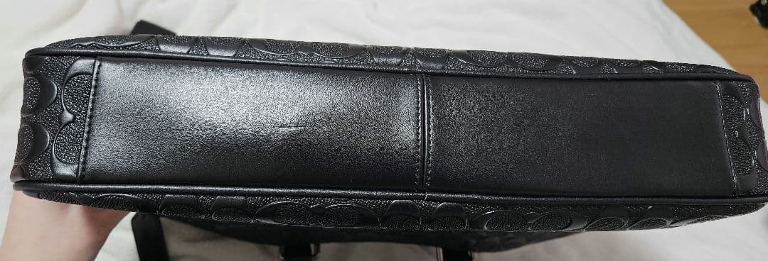 COACH コーチ ブラック ビジネスバッグ
