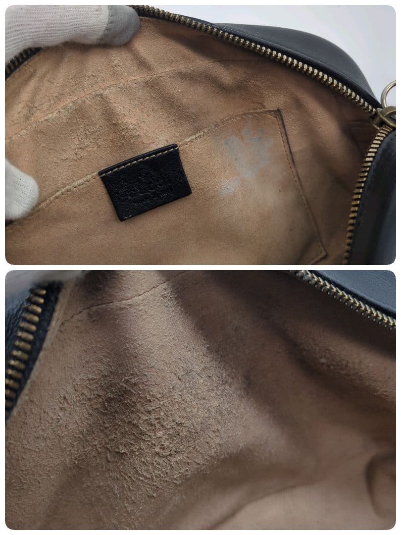 【人気モデル・美品】グッチ☆チェーンショルダー マーモント キルティング レザー