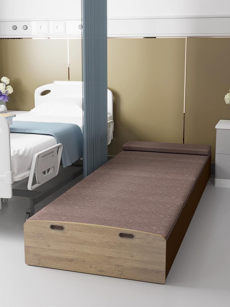 ペーパー折りたたみベッド幅80㎝高さ16㎝組立不要 マットレス付き 一人暮らし