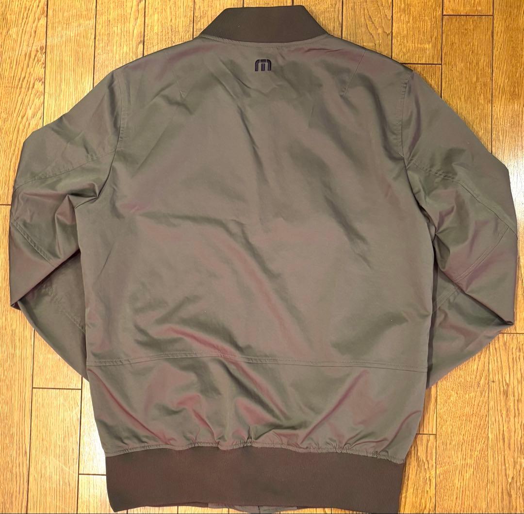 トラビスマシュー　MA-1型 ボマージャケット Lサイズ カーキ