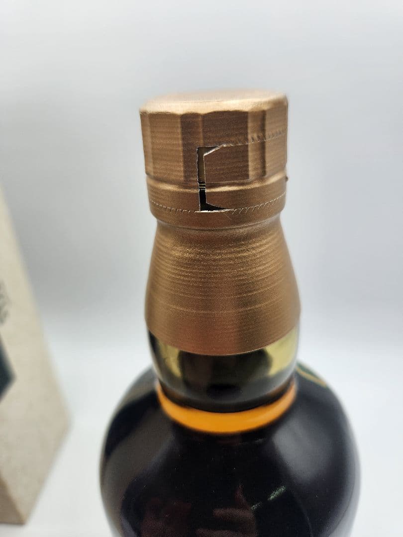 サントリー　 山崎　純粋モルトウイスキー 10年 箱入り　グリーンラベル