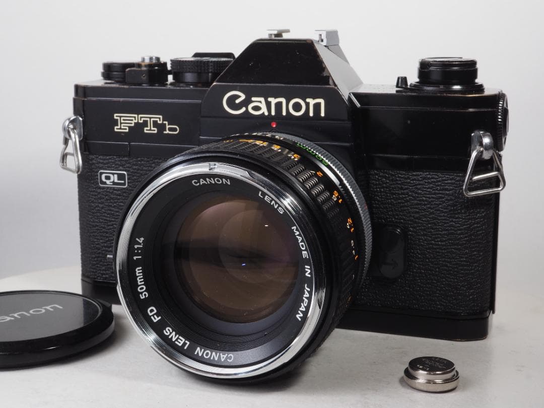 キャノン Canon FTb-N ブラック & FD 50mm F1.4 #20
